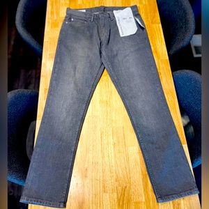 NWT Banana Republic Slim grey denim jeans. Men’s size 30/30.